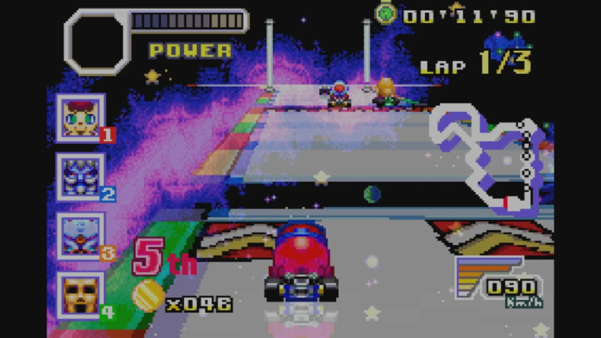 Konami Krazy Racers screenshot 1