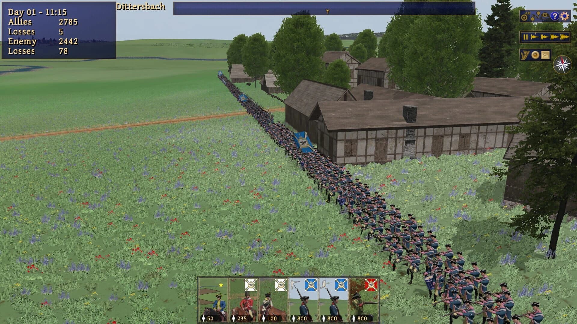 Kriegsspiel: 7 Years' War screenshot 4