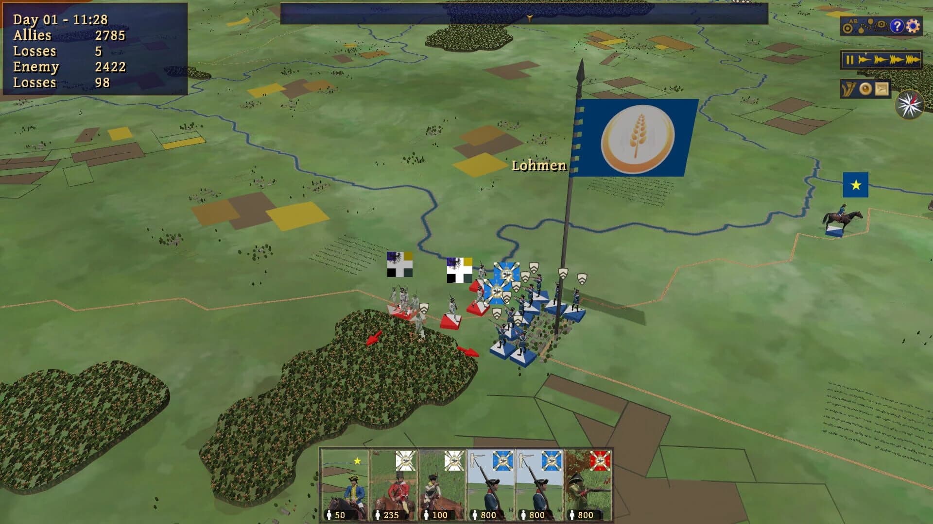 Kriegsspiel: 7 Years' War screenshot 5