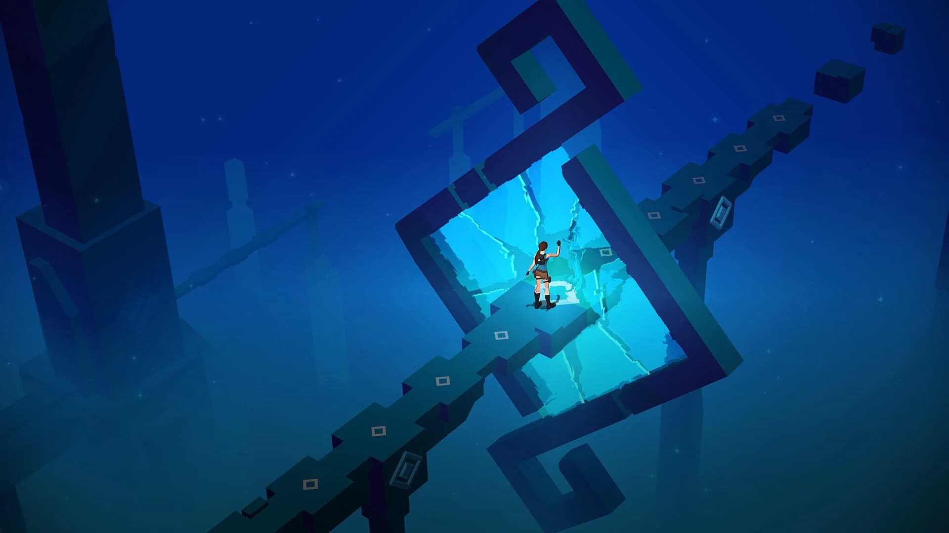 Lara Croft Go: Mirror of Spirits screenshot 2