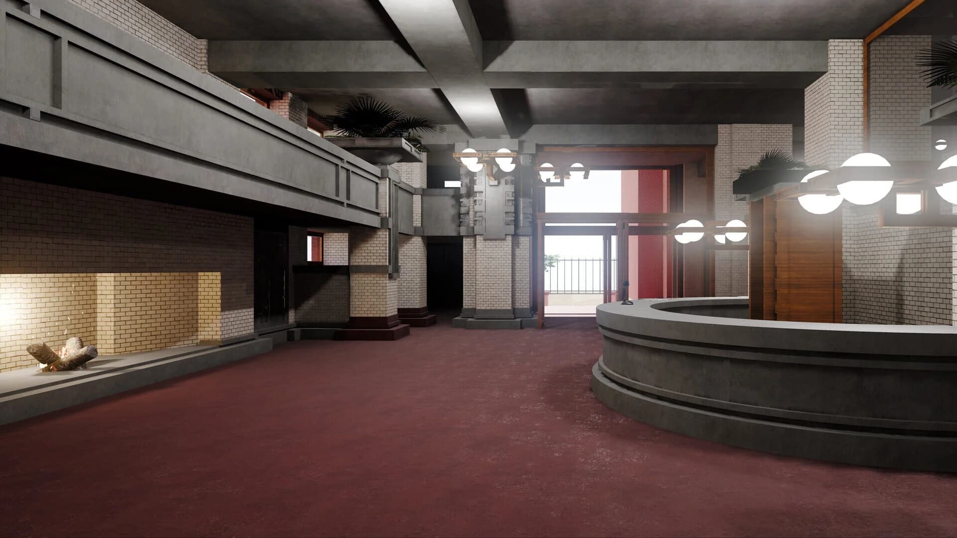 Larkin building by Frank Lloyd Wright screenshot 3