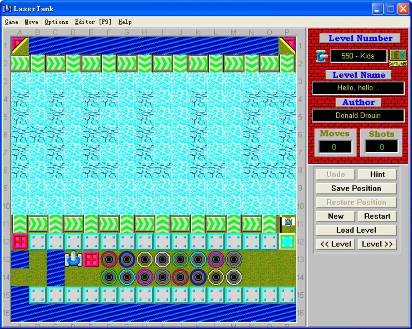 Laser Tank screenshot 1