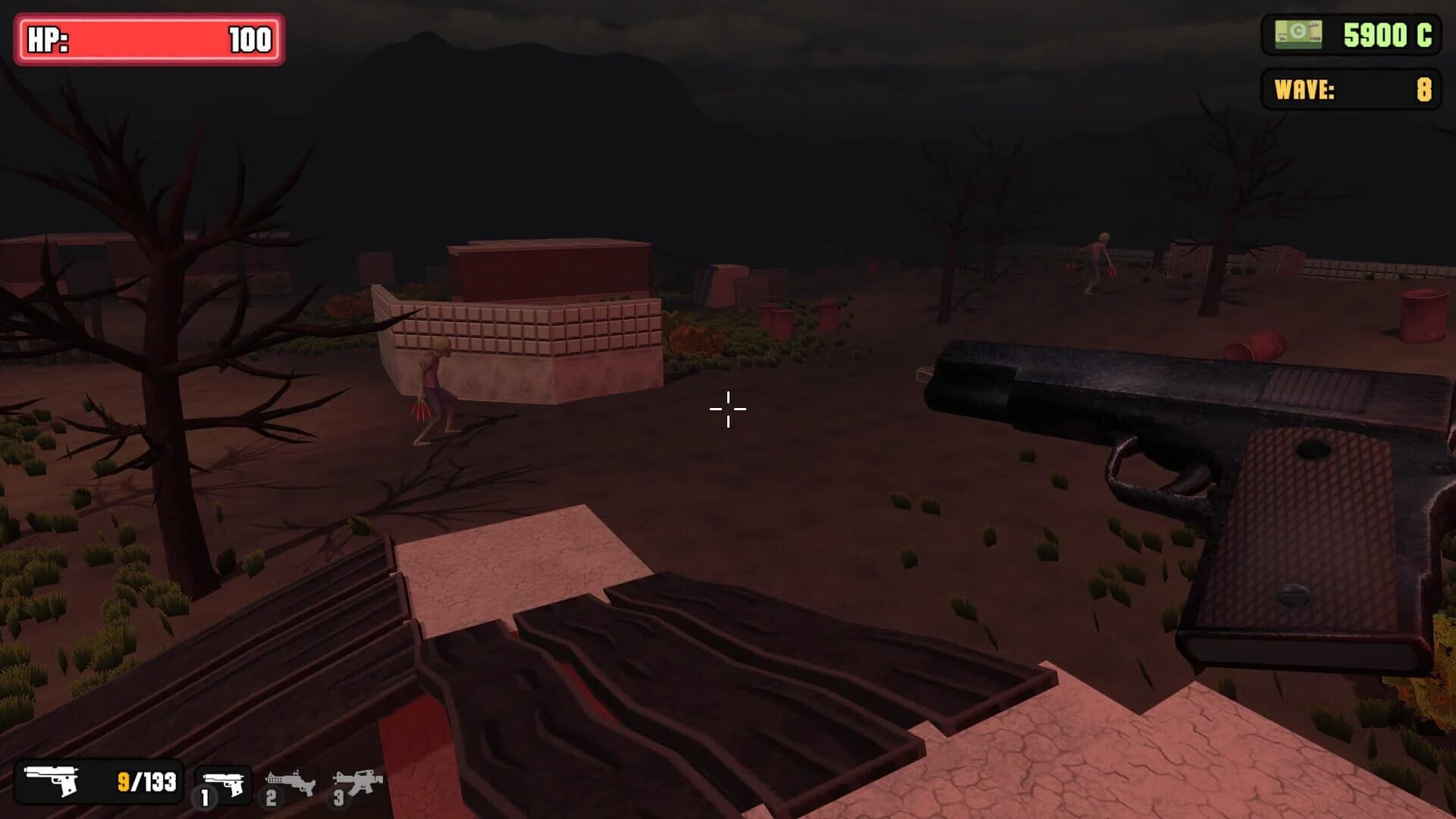 Last Night in Zombie Village screenshot 1