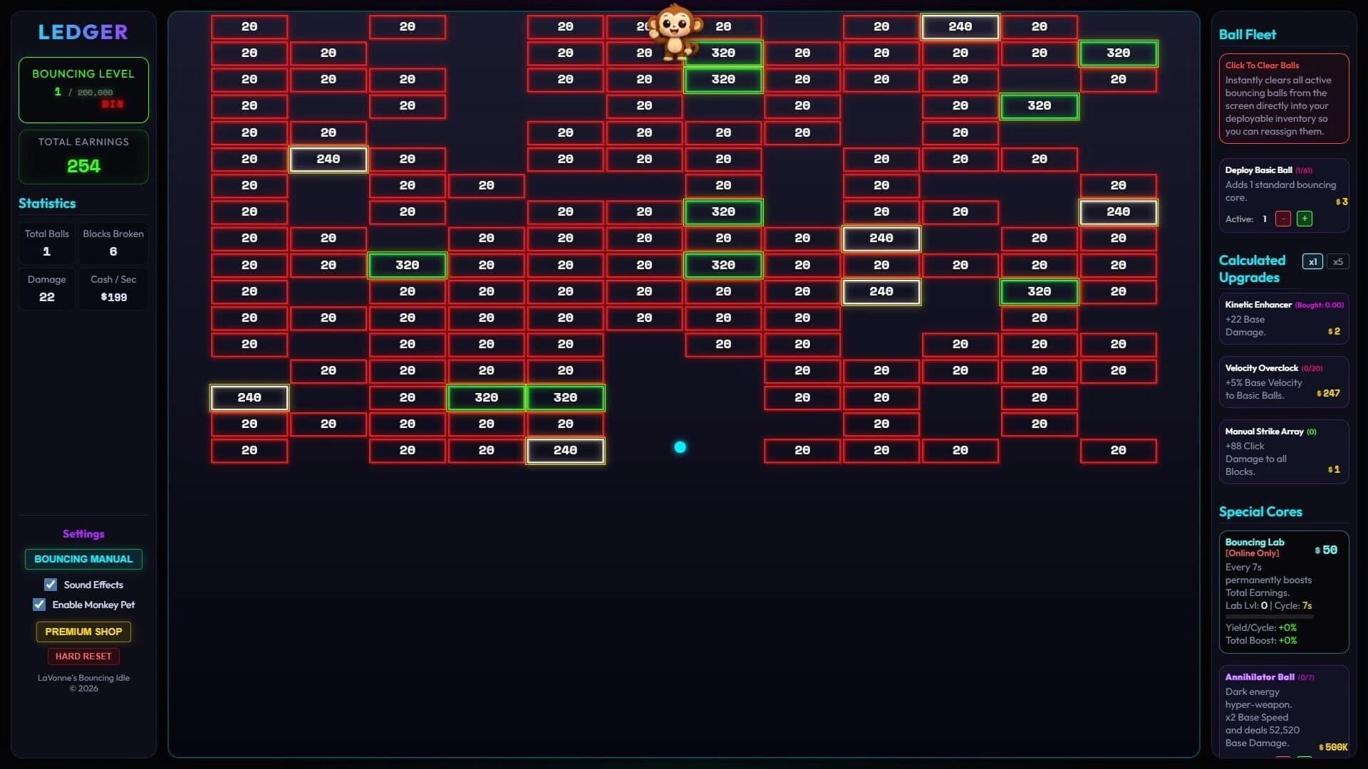 LaVonne's Bouncing Idle screenshot 2