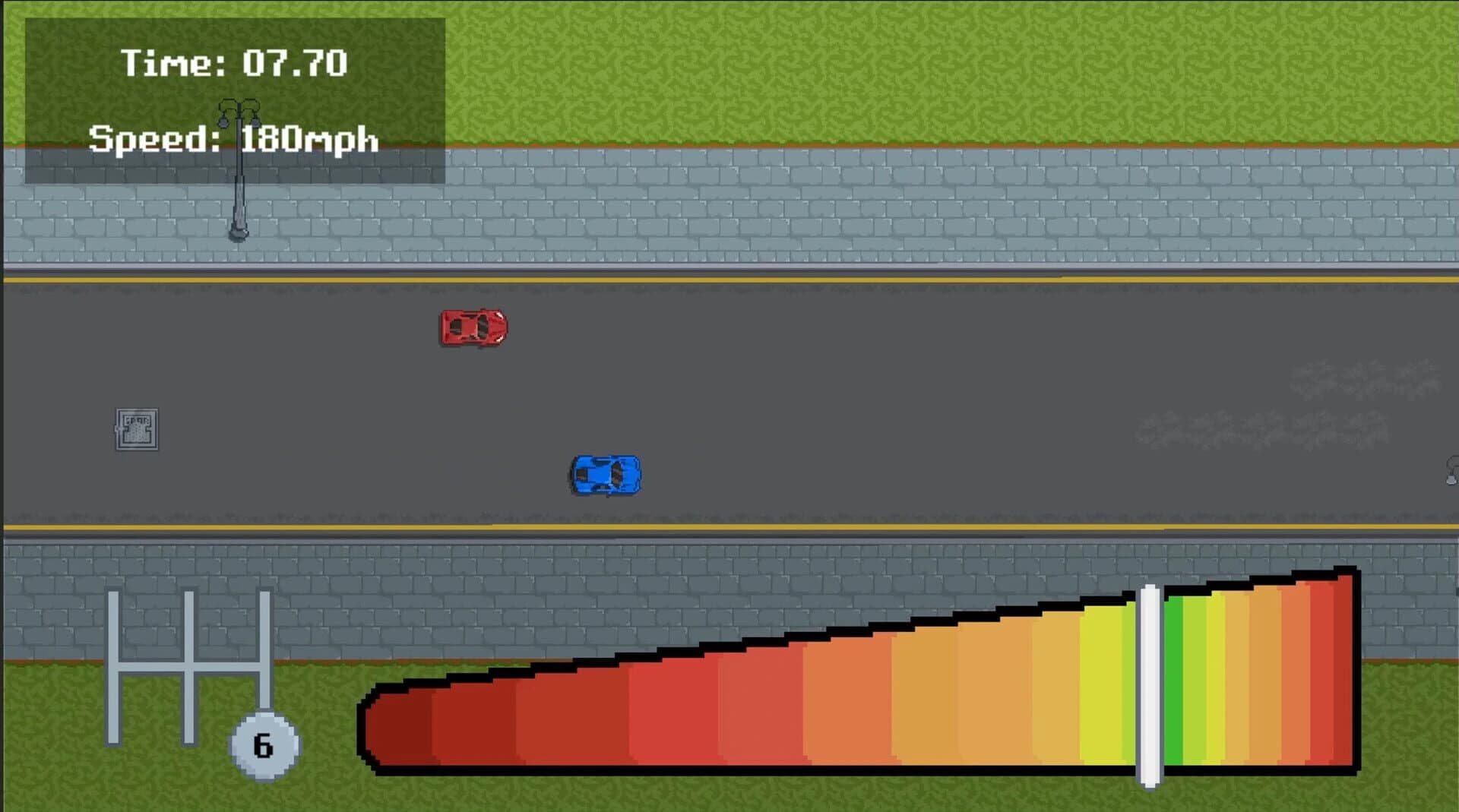 Lawless Racer: 2D Street Racing screenshot 2