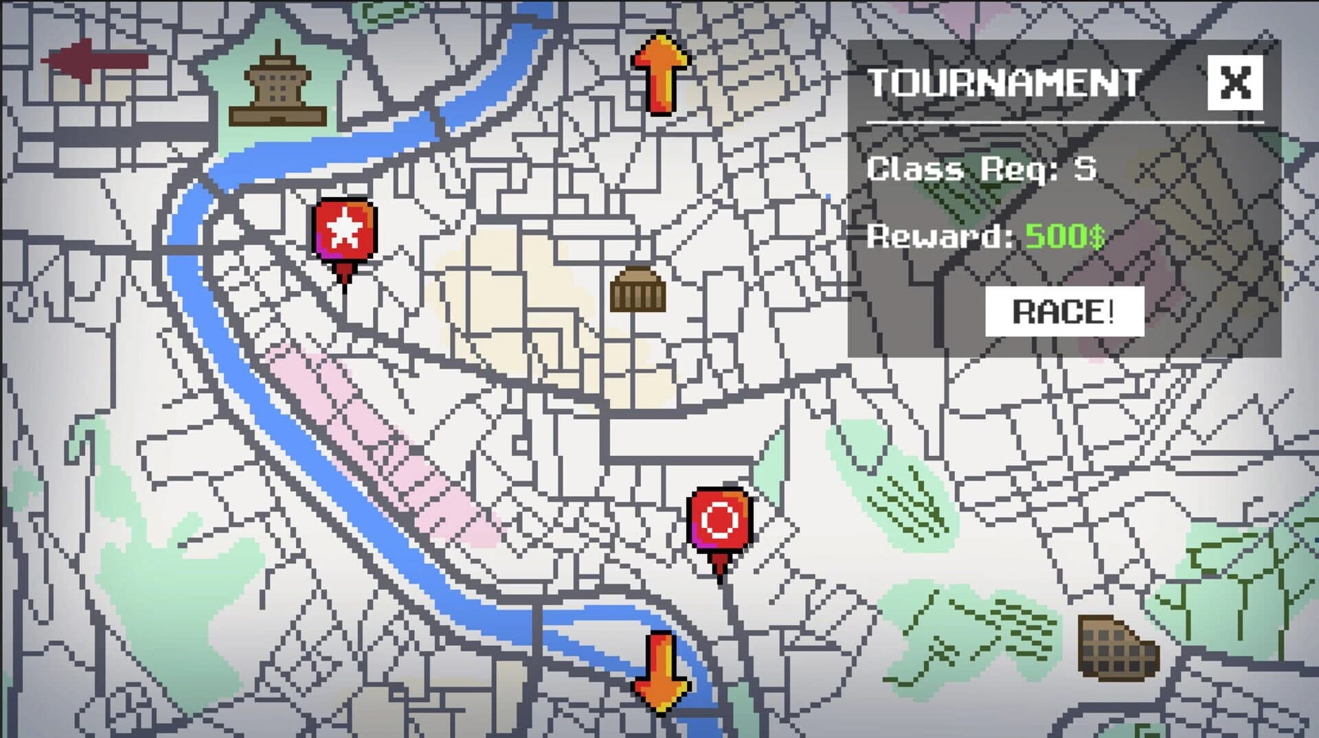 Lawless Racer: 2D Street Racing screenshot 5