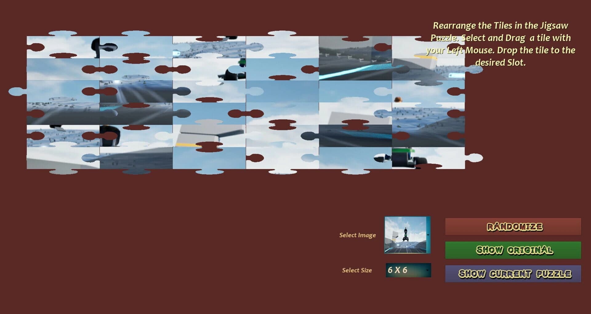 Lawnmower Game Jigsaw screenshot 4