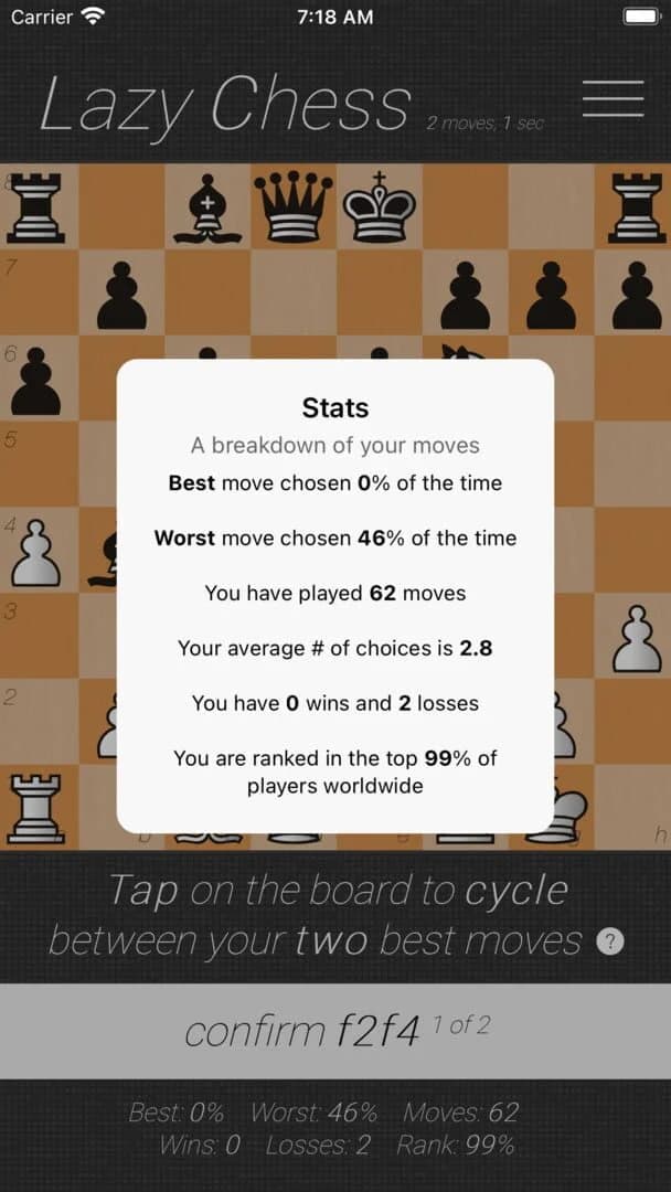 Lazy Chess screenshot 3