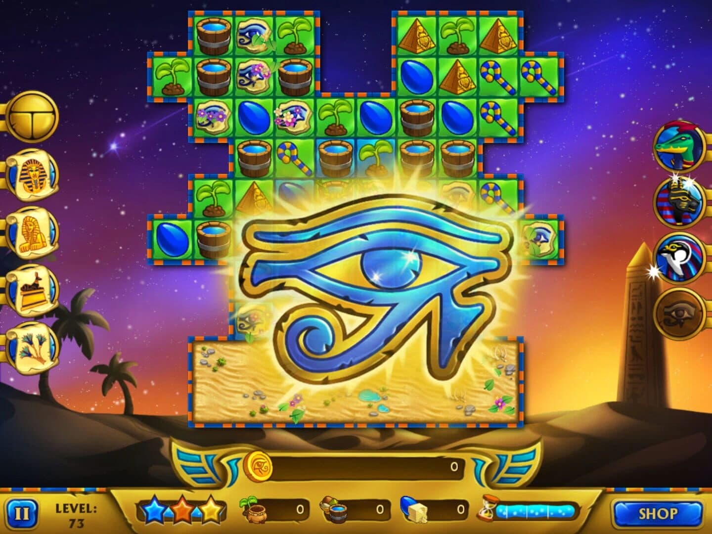 Legend of Egypt: Pharaohs Garden screenshot 5