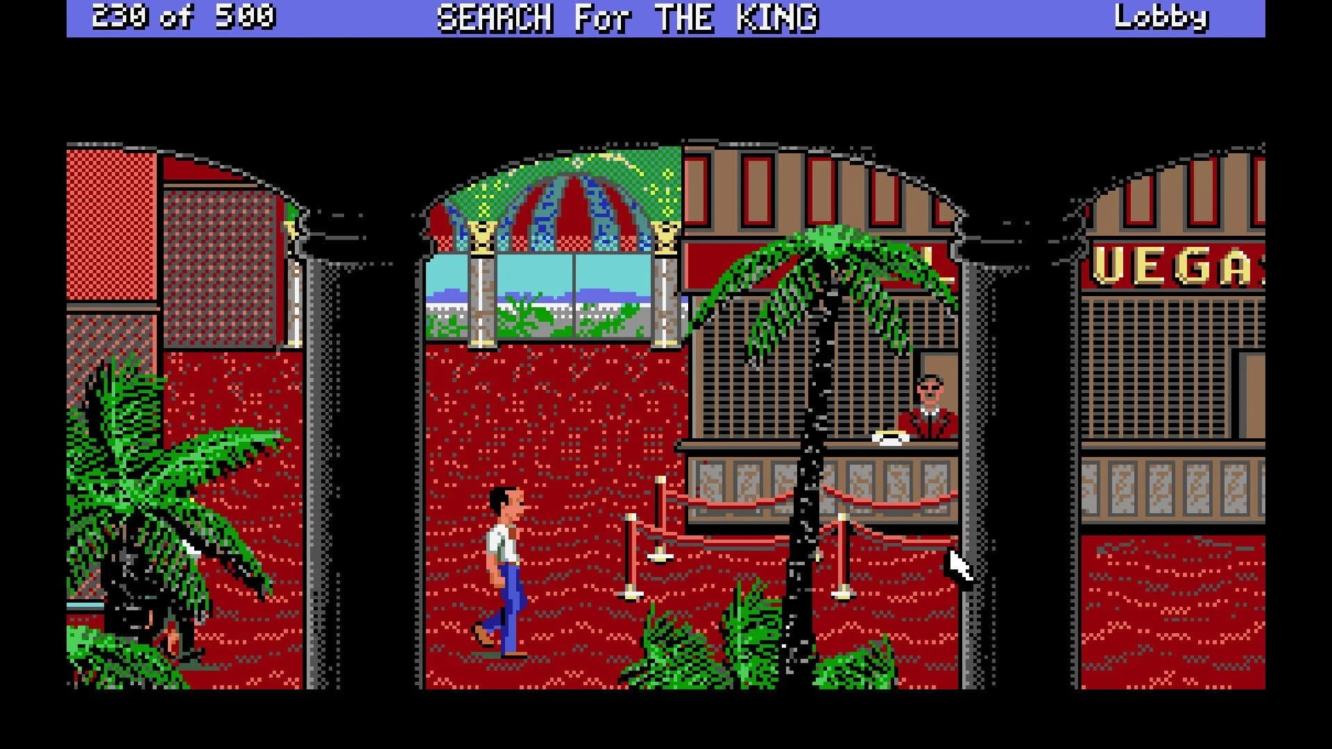 Les Manley in: Search for the King screenshot 2