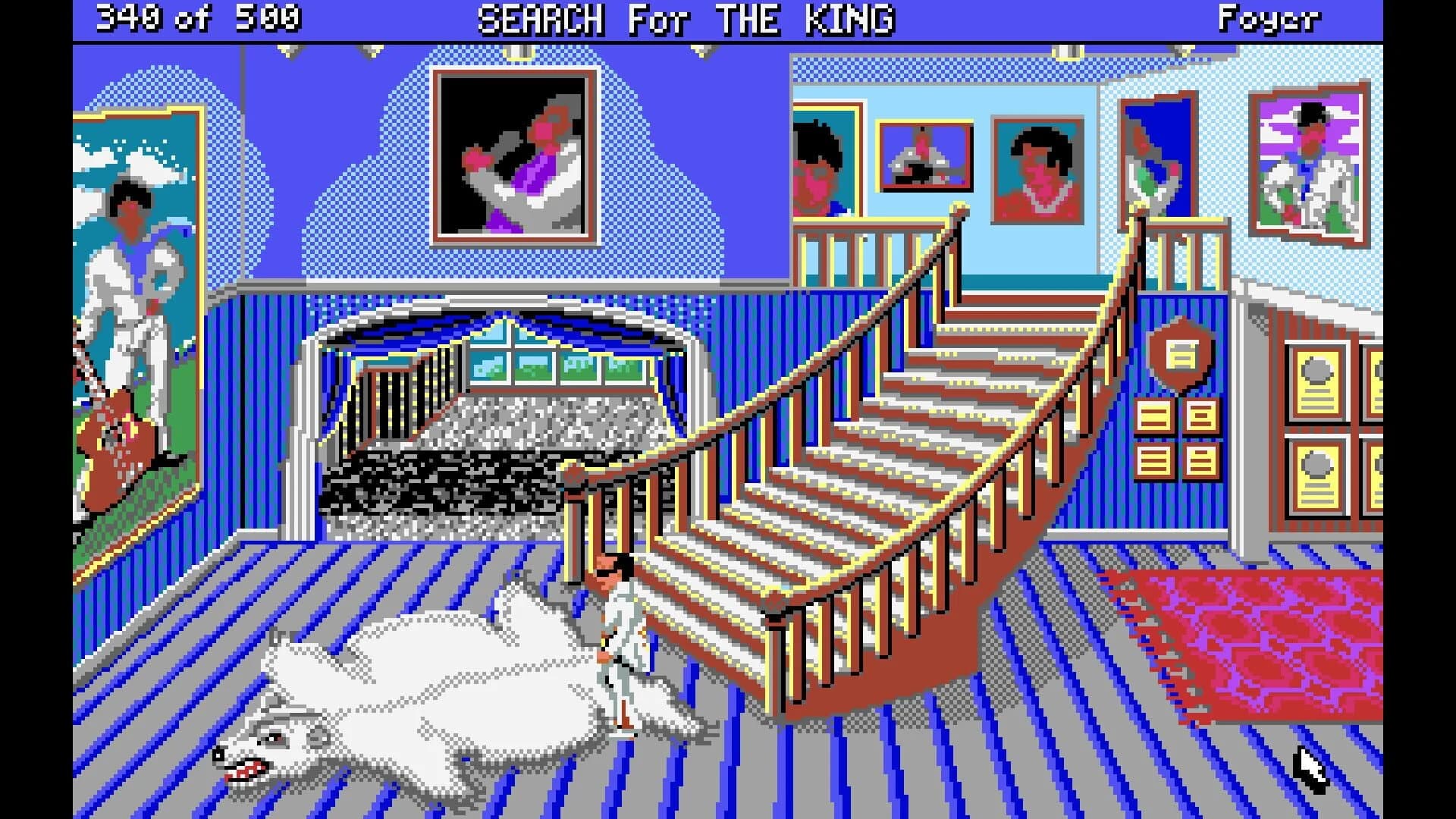 Les Manley in: Search for the King screenshot 5