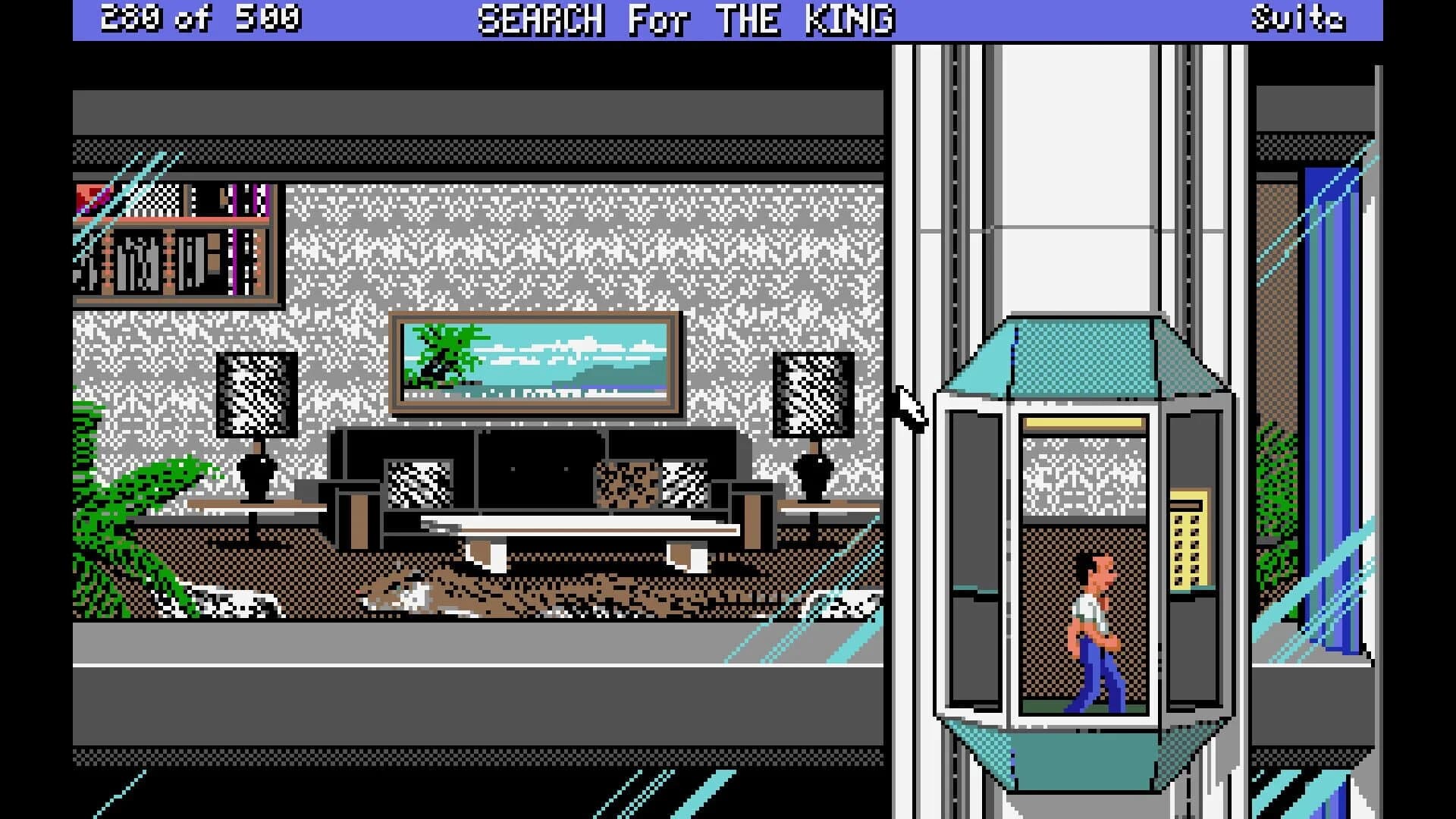 Les Manley in: Search for the King screenshot 4