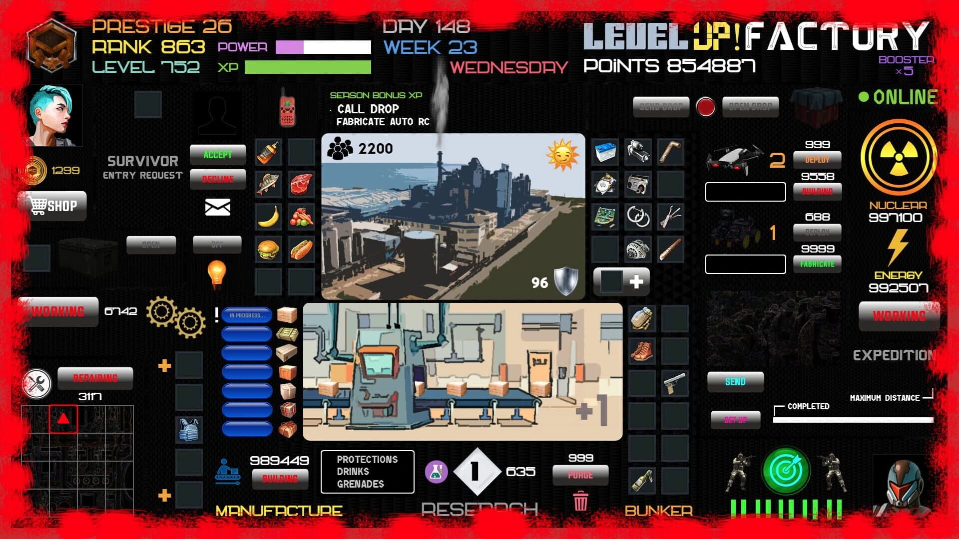 Level Up! Factory screenshot 5