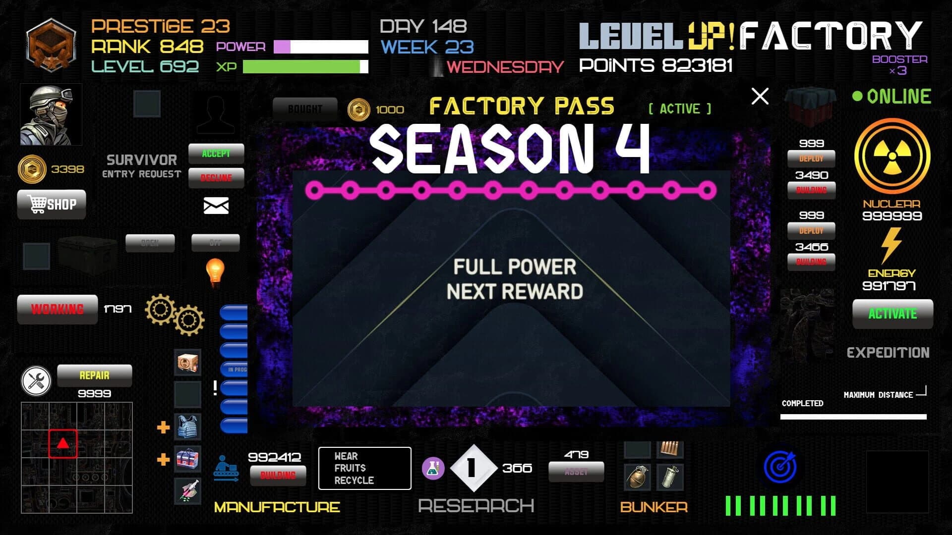 Level Up! Factory screenshot 4