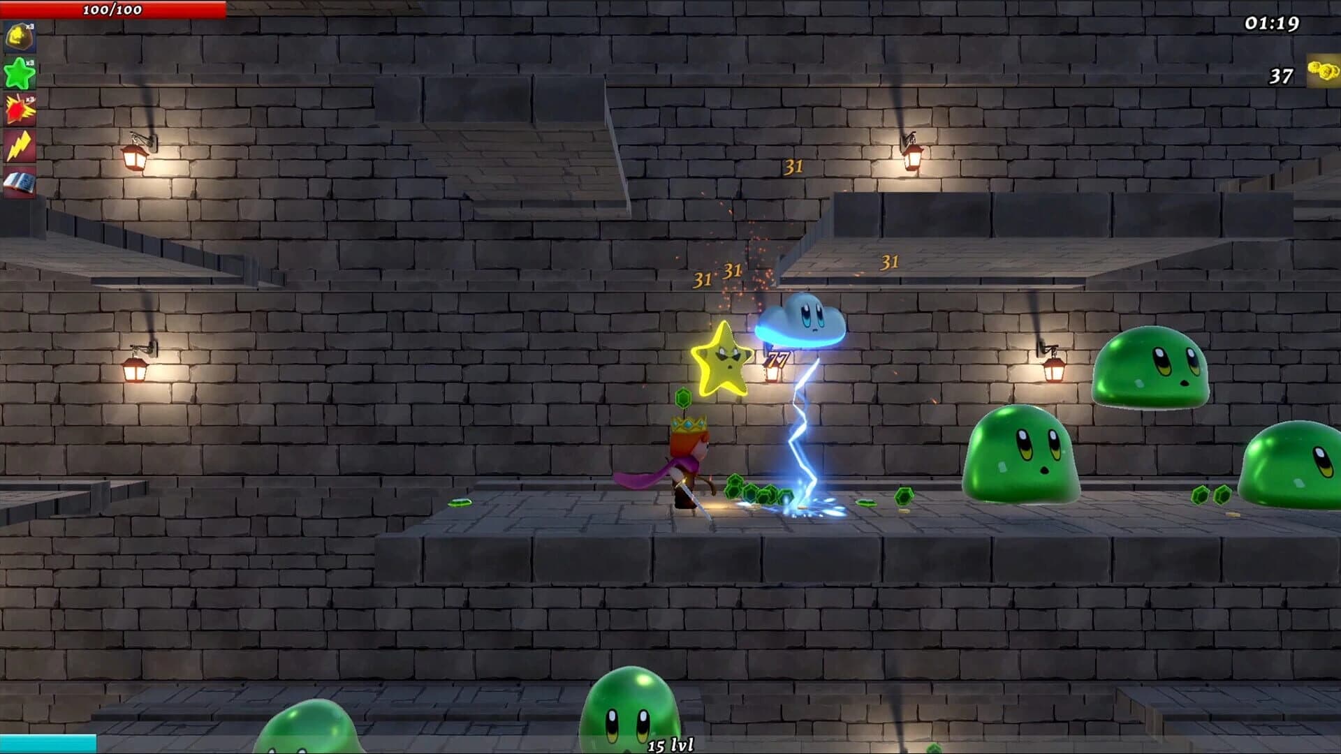 Level Up, Tiny King! screenshot 1
