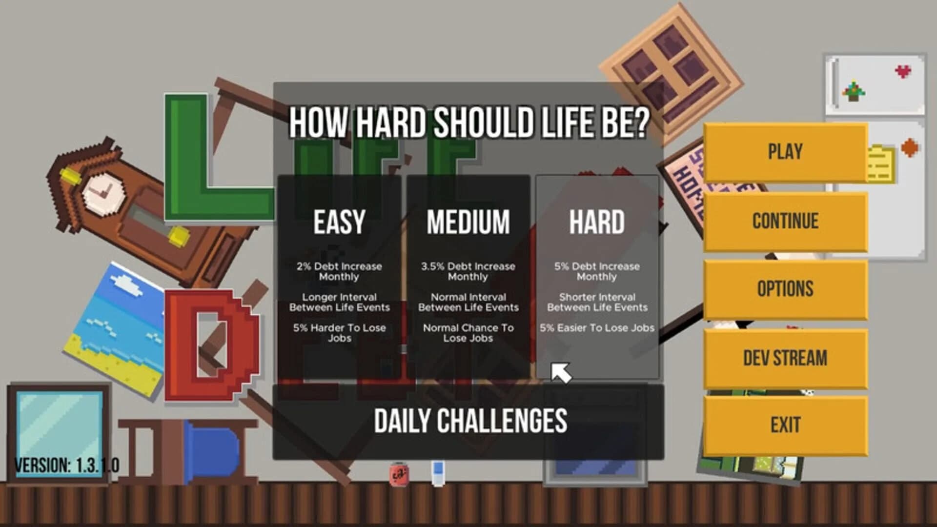 Life & Debt: A Real Life Simulator screenshot 1