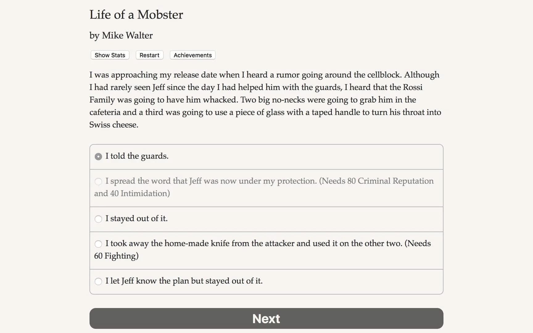 Life of a Mobster screenshot 5