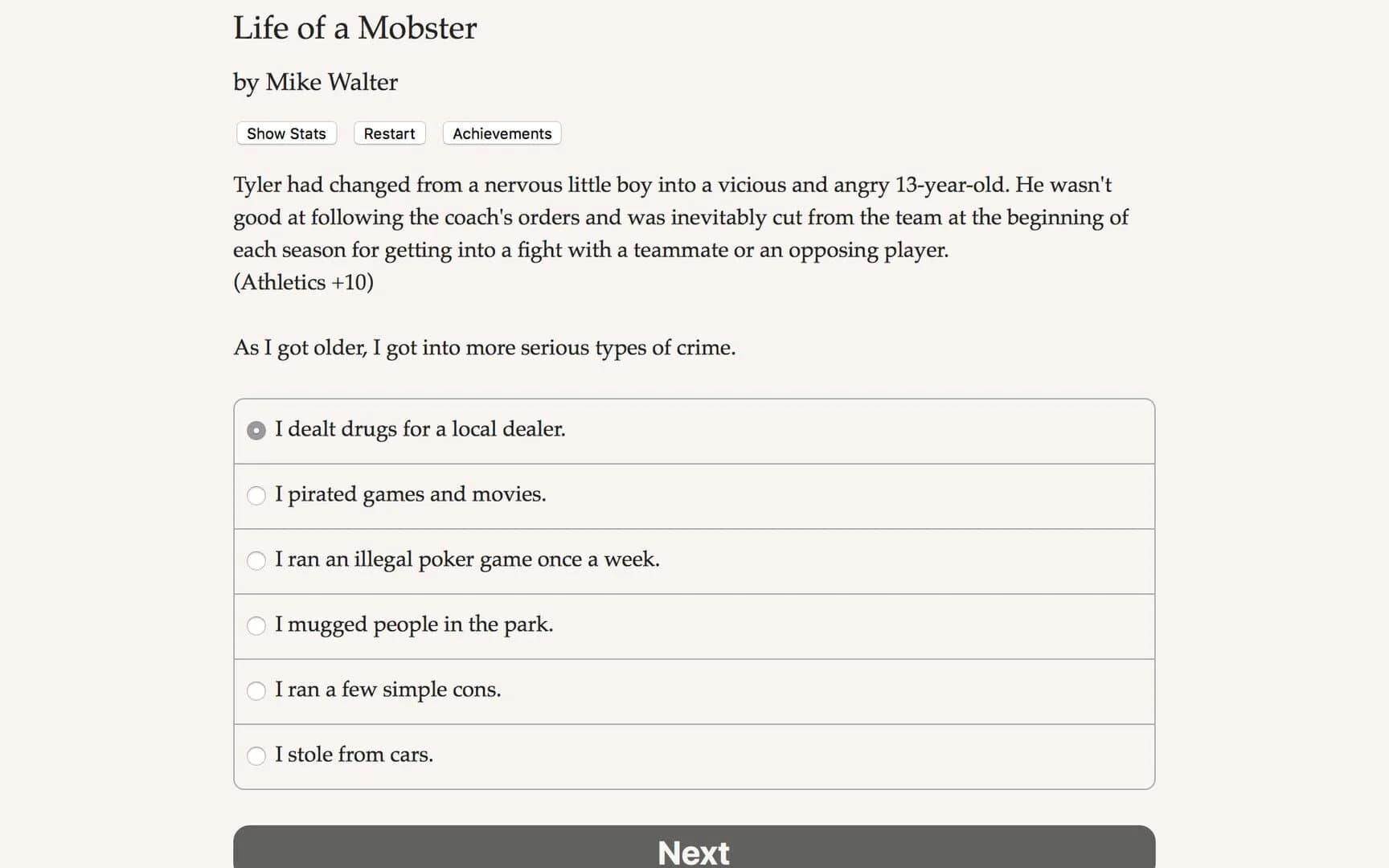 Life of a Mobster screenshot 1