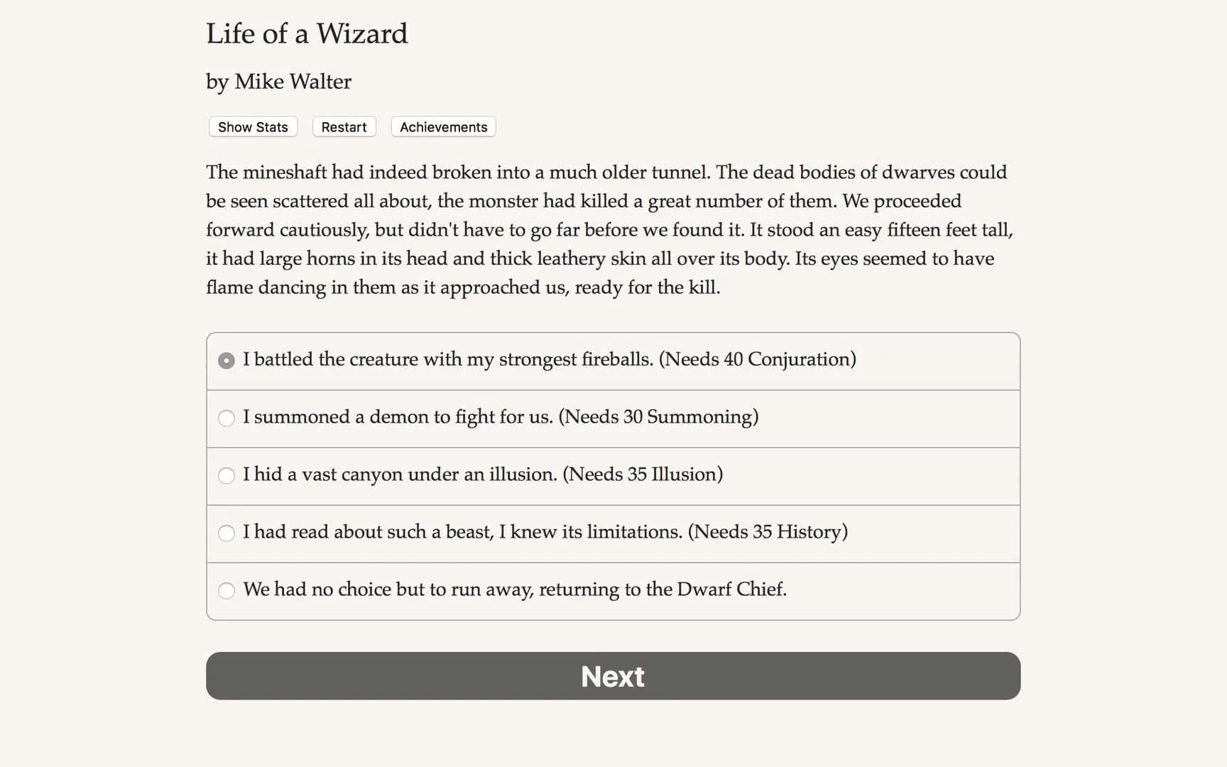 Life of a Wizard screenshot 2