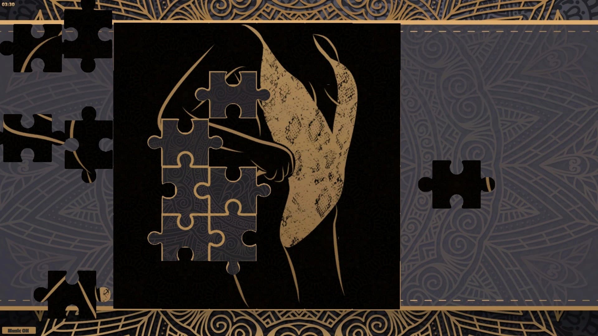 LineArt Jigsaw Puzzle: Erotica 2 screenshot 6