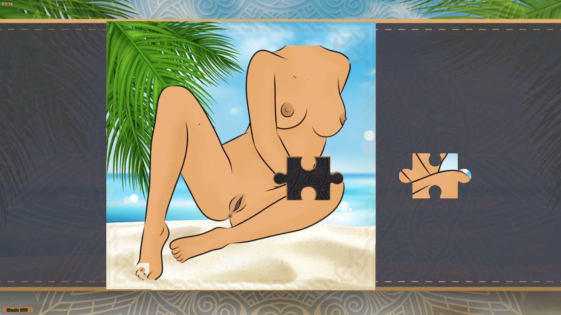 LineArt Jigsaw Puzzle: Erotica Summer screenshot 6