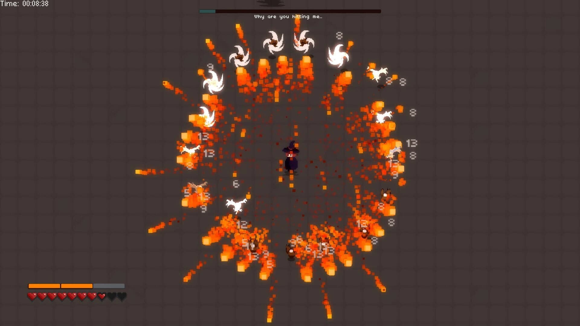 Little Fire Girl Fights Final Boss screenshot 1