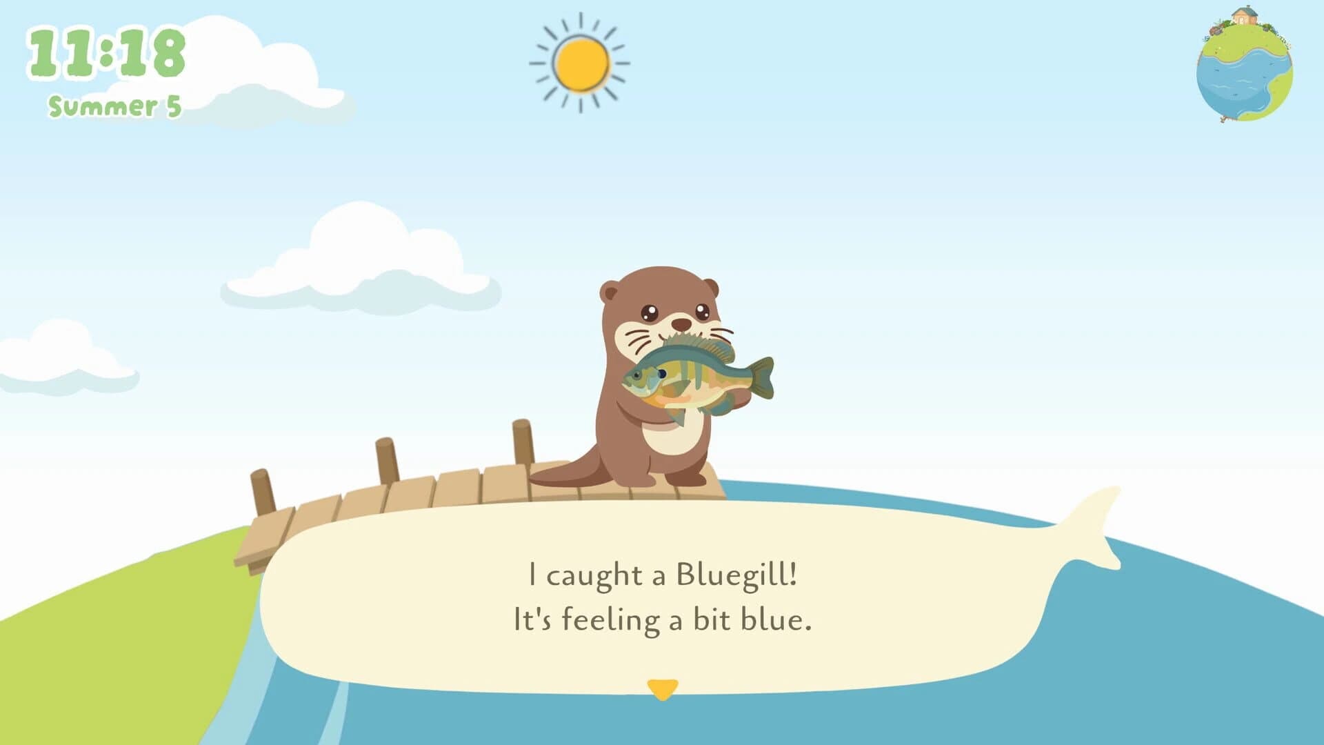 Little Otter's Fishing Life screenshot 5