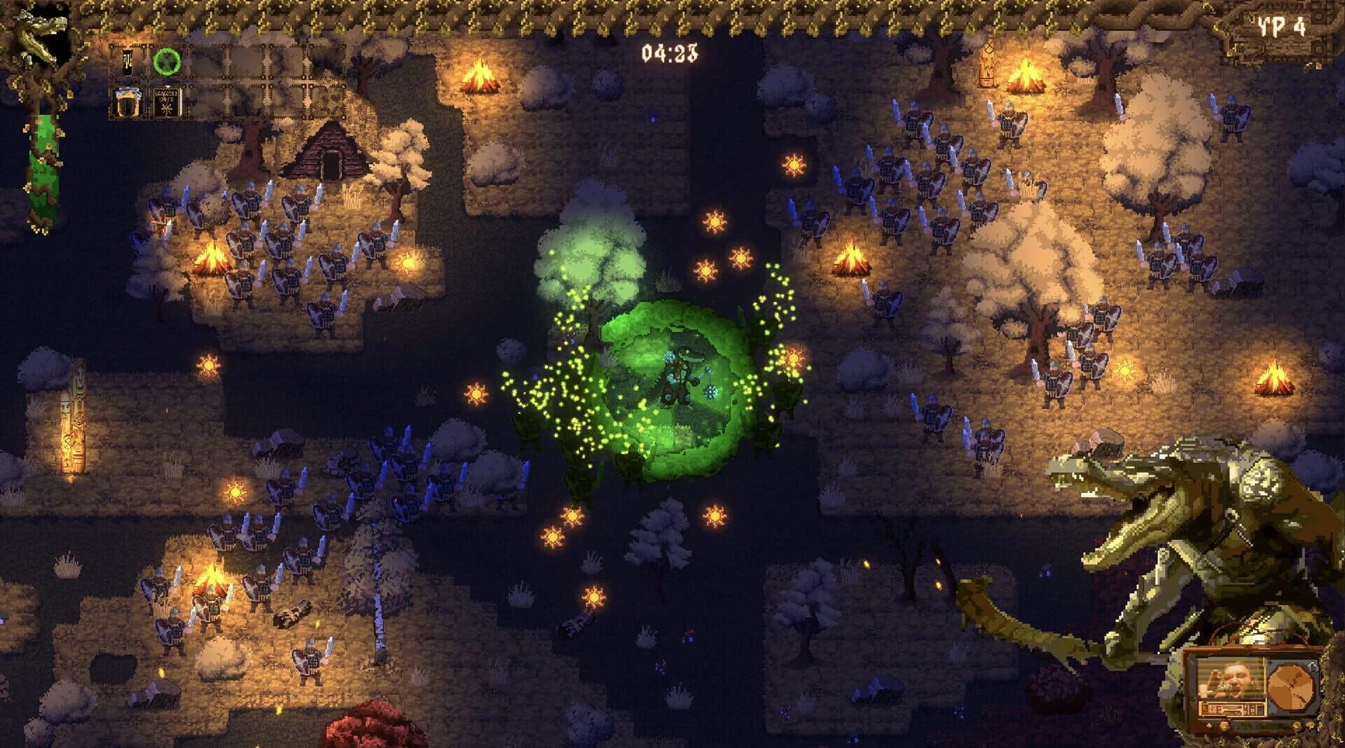 Lizard Survivors: Battle for Hyperborea screenshot 2