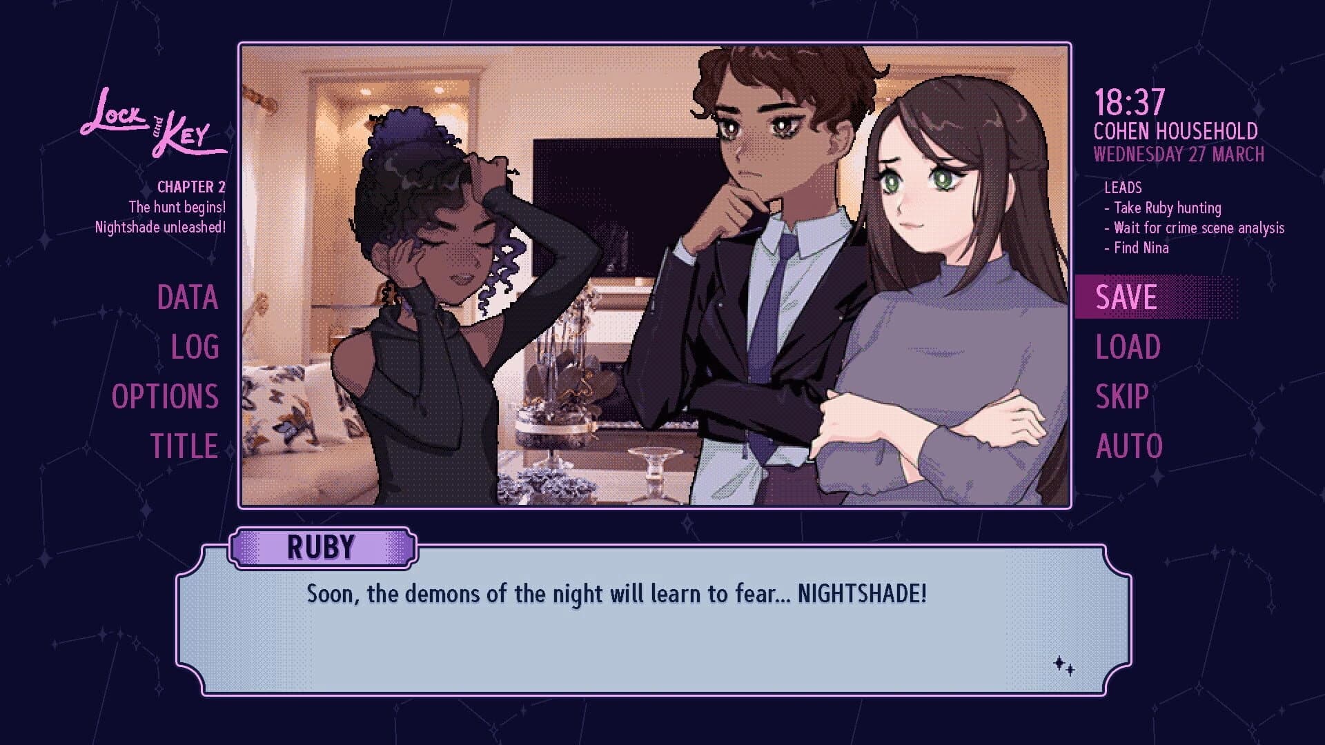 Lock & Key: A Magical Girl Mystery screenshot 2
