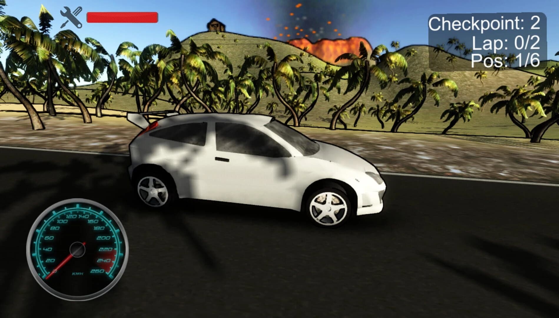 Looney Rally screenshot 1