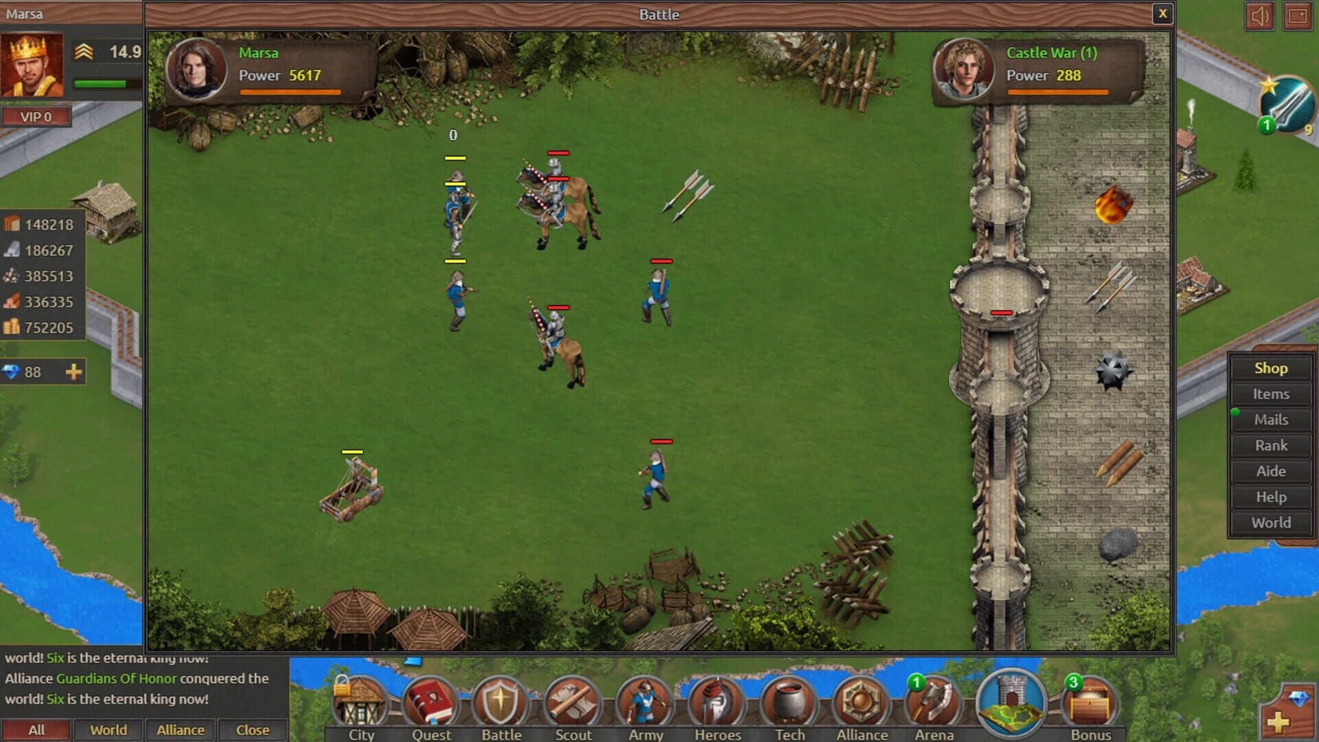Lords of Kingdoms screenshot 5
