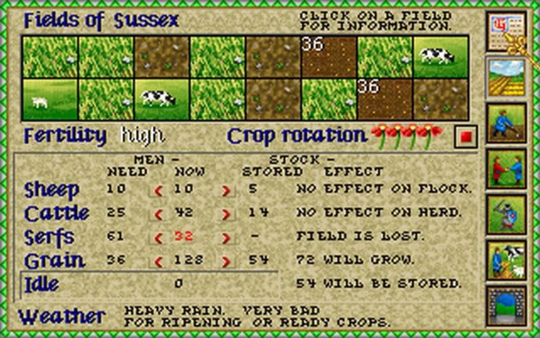 Lords of the Realm screenshot 3