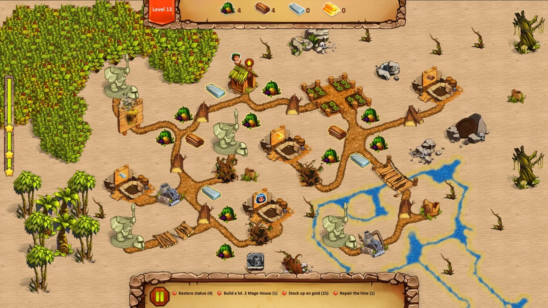 Lost Artifacts: Golden Island screenshot 1