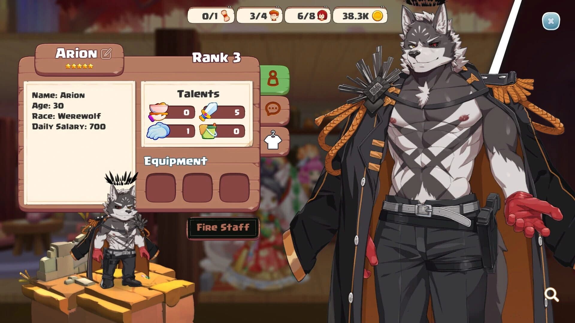 Love Tavern 2: Beastmen Kingdoms screenshot 3
