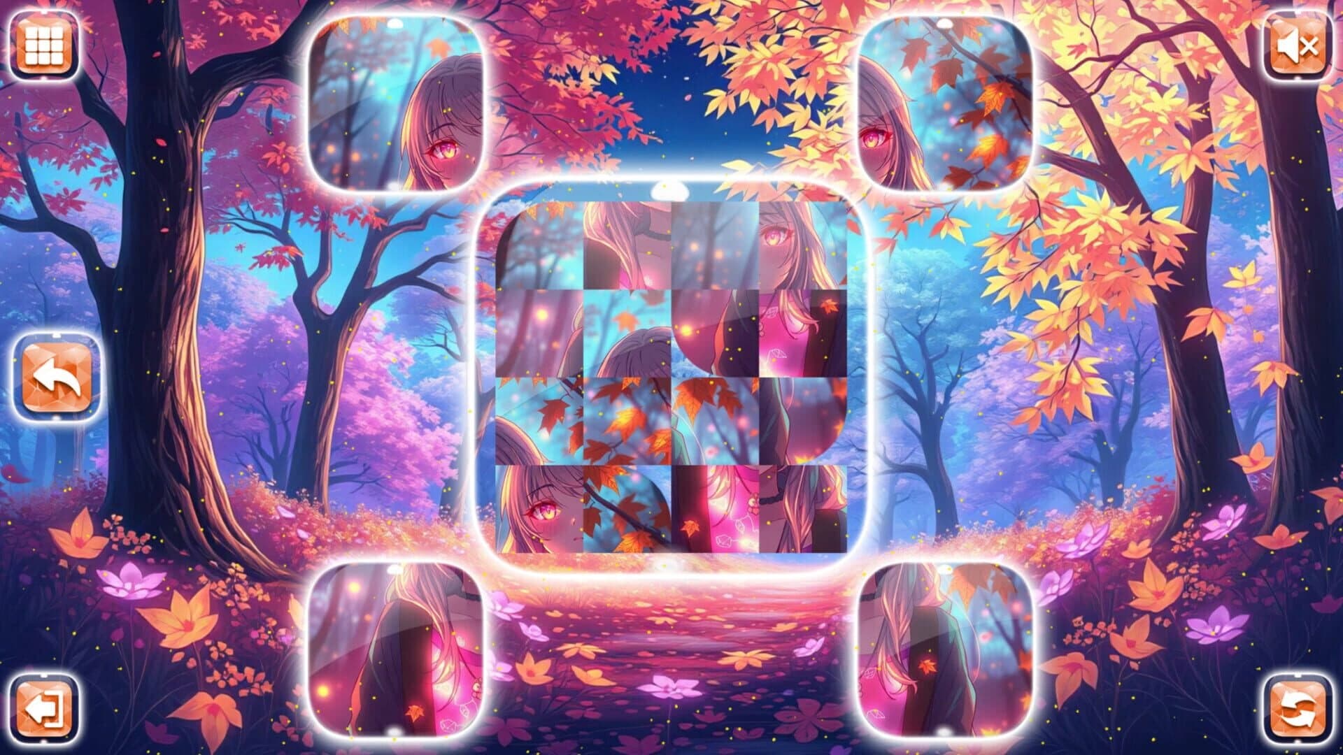 Lovely Anime Puzzle: Autumn screenshot 1