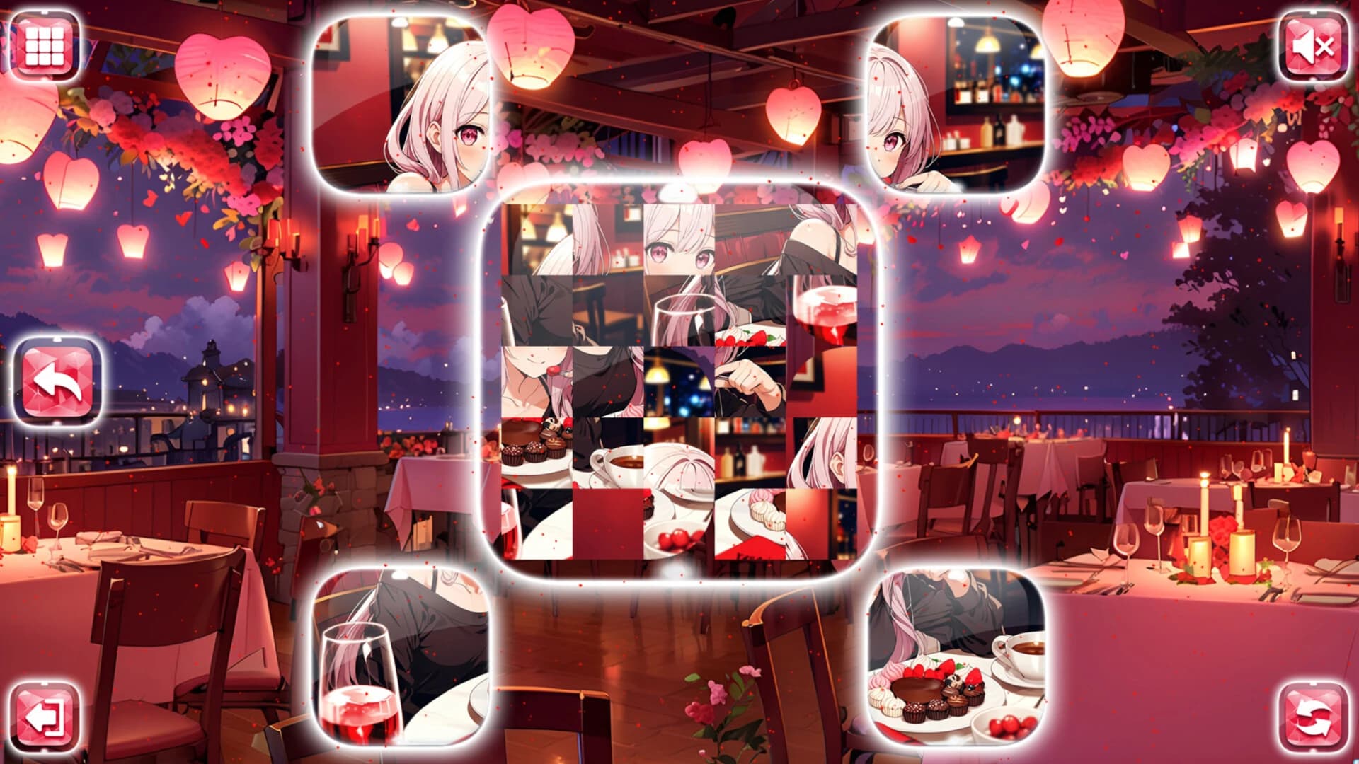 Lovely Anime Puzzle: Valentine screenshot 5