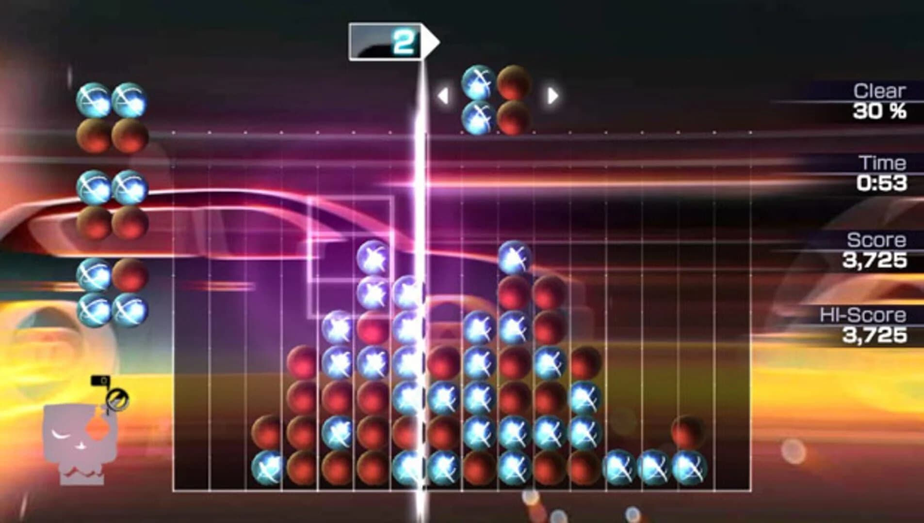 Lumines Electronic Symphony screenshot 2