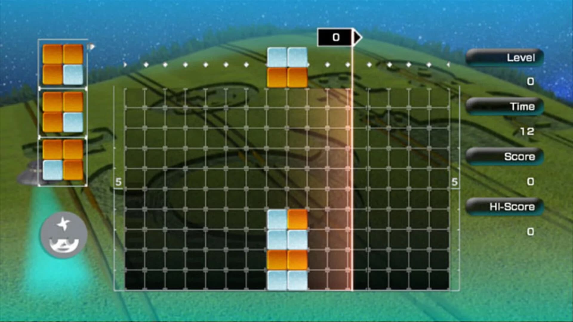 Lumines Supernova screenshot 1