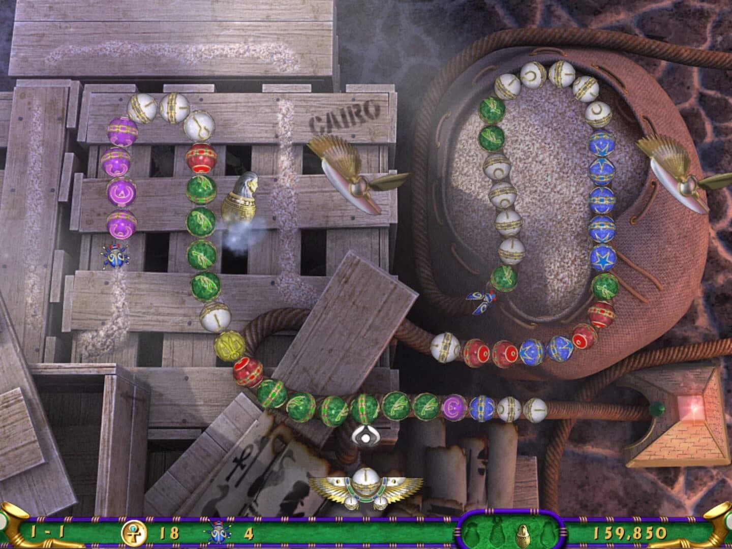 Luxor 3 screenshot 2