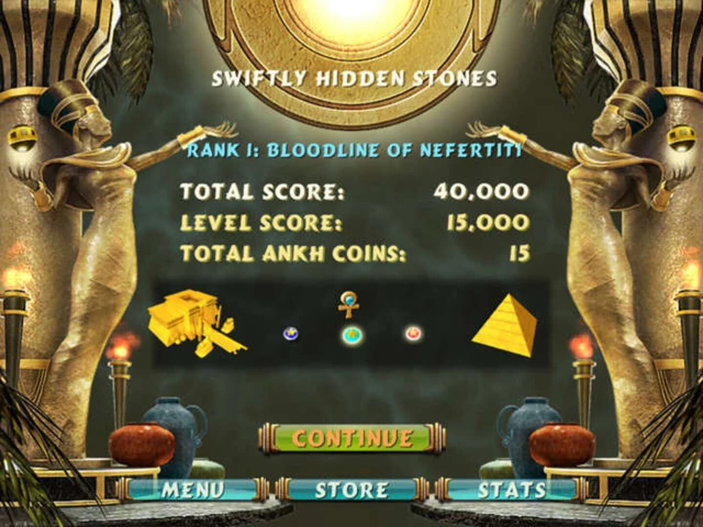 Luxor: Quest for the Afterlife screenshot 1