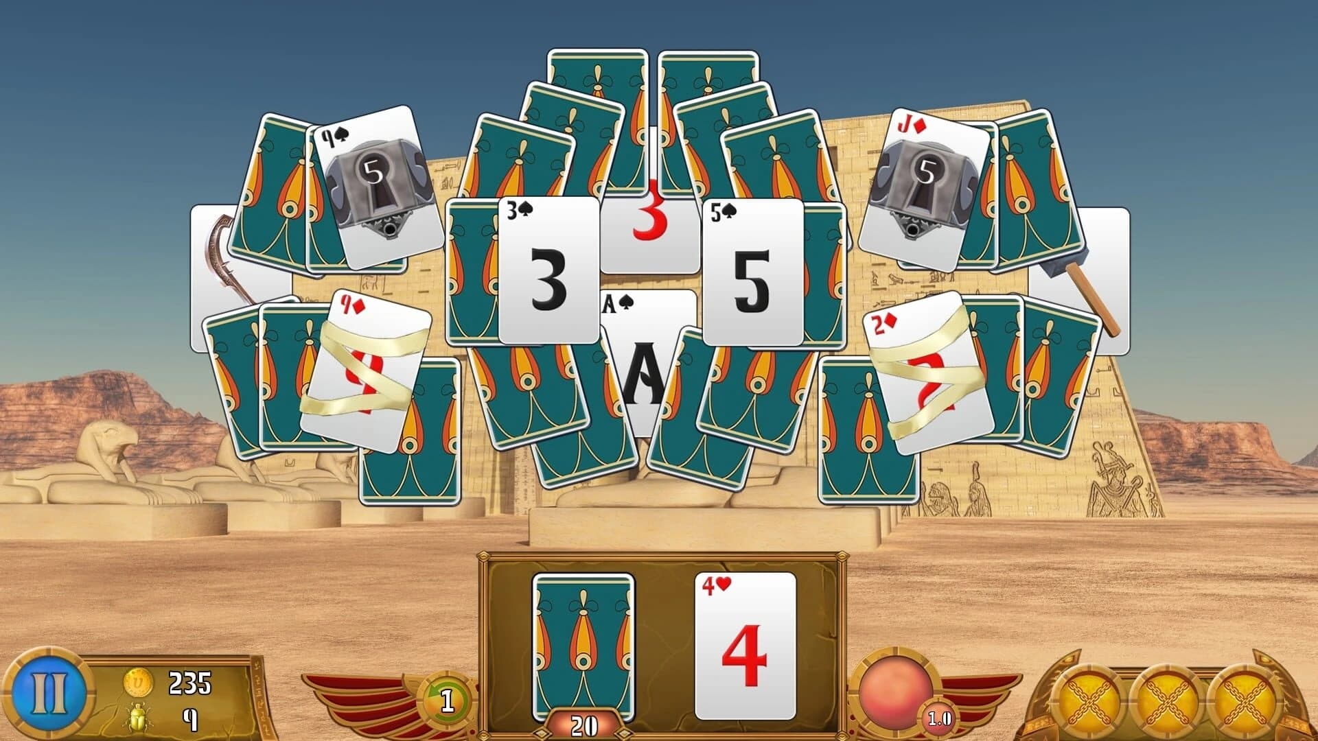 Luxor Solitaire screenshot 4