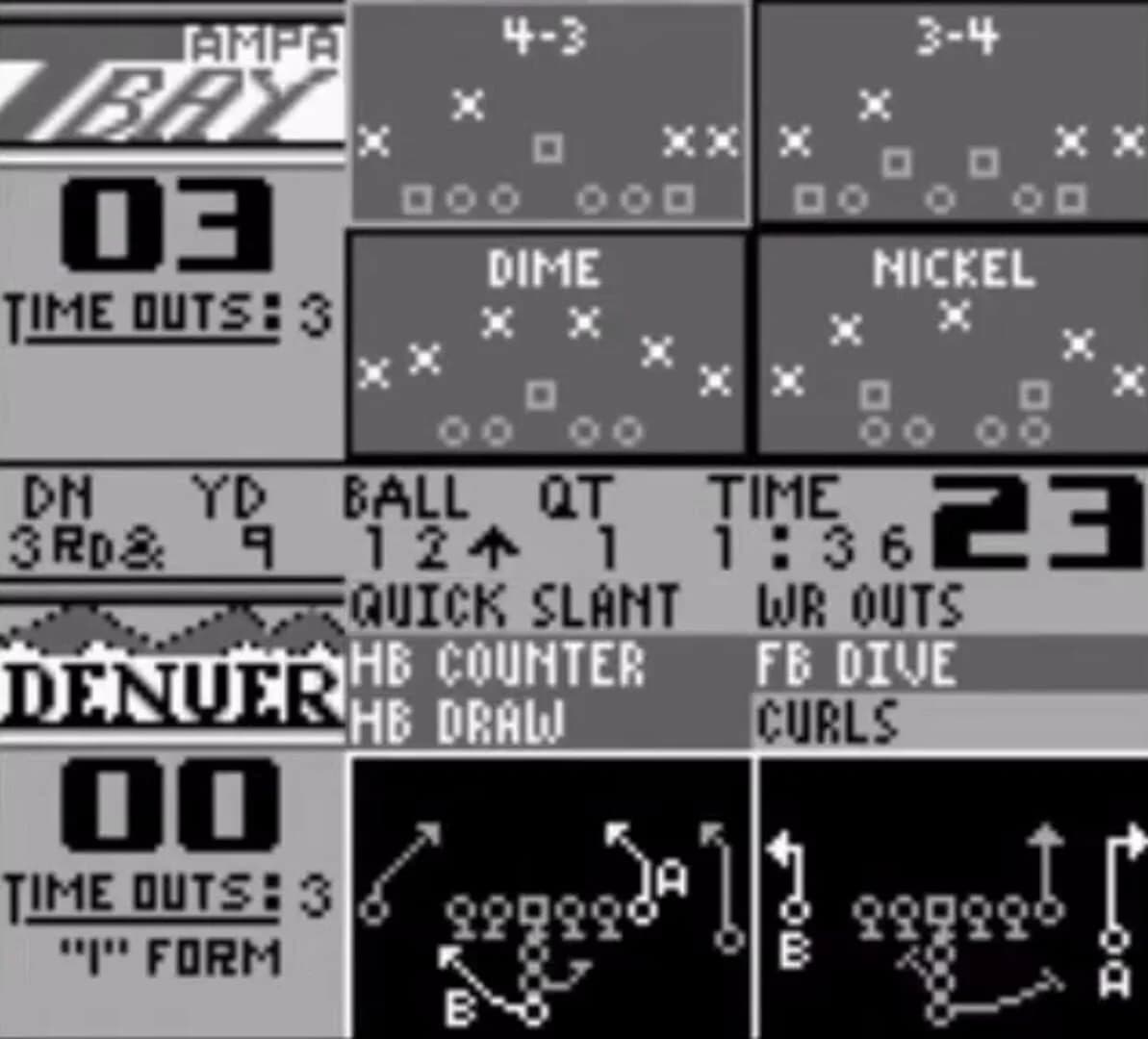 Madden NFL 96 screenshot 2