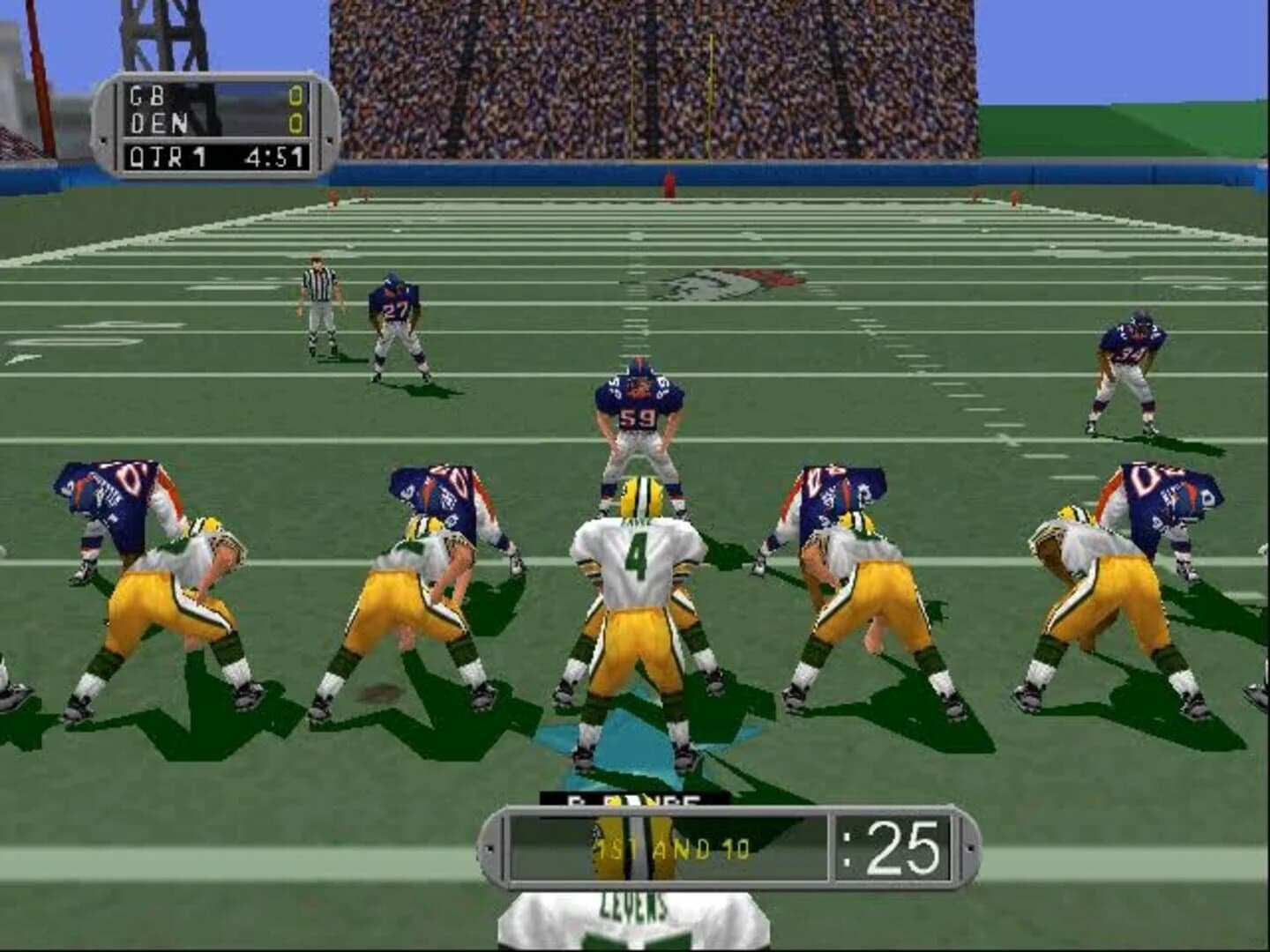 Madden NFL 99 screenshot 1