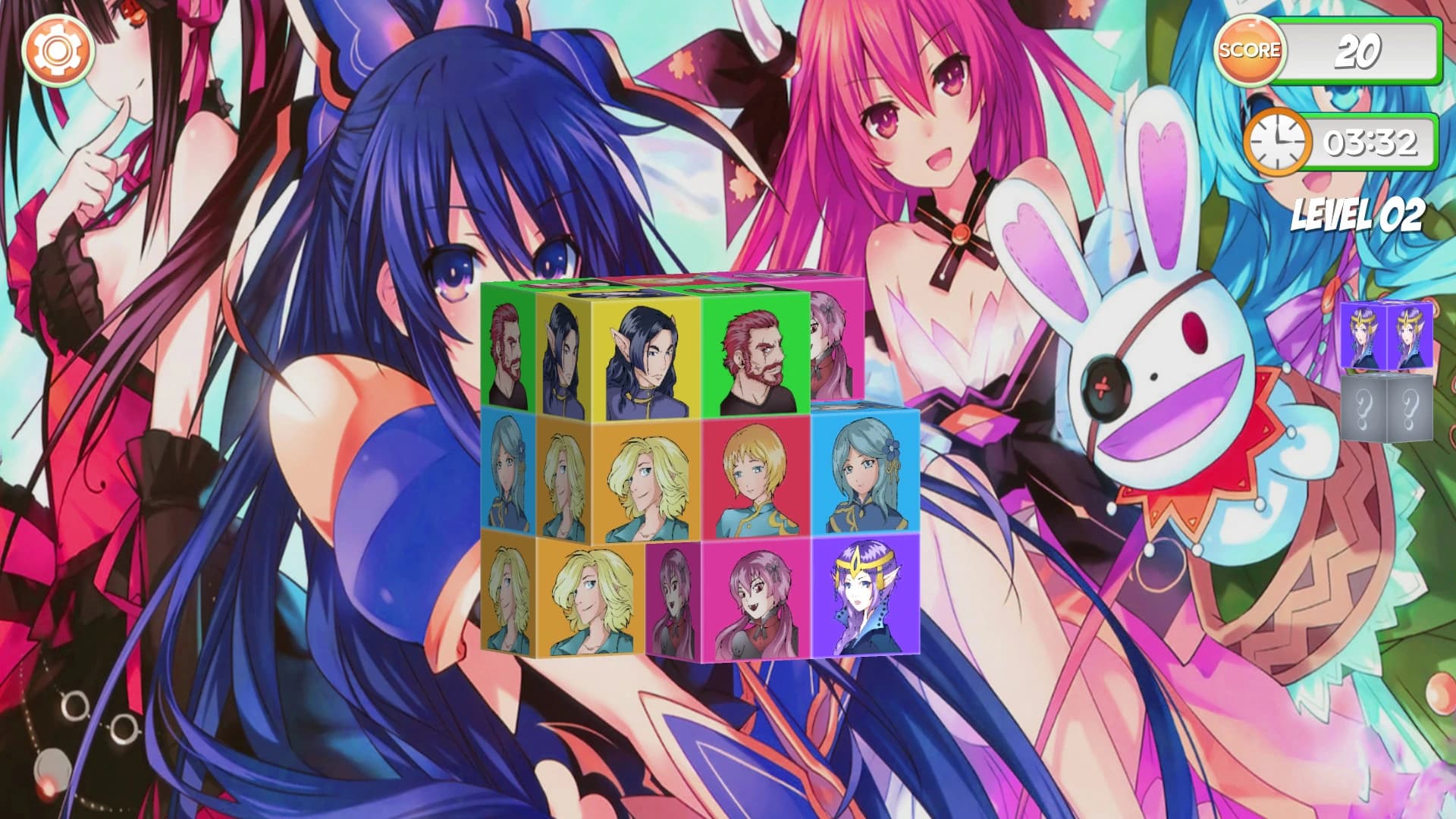 Mahjong Dimensions 3D: Fantasy Anime screenshot 7
