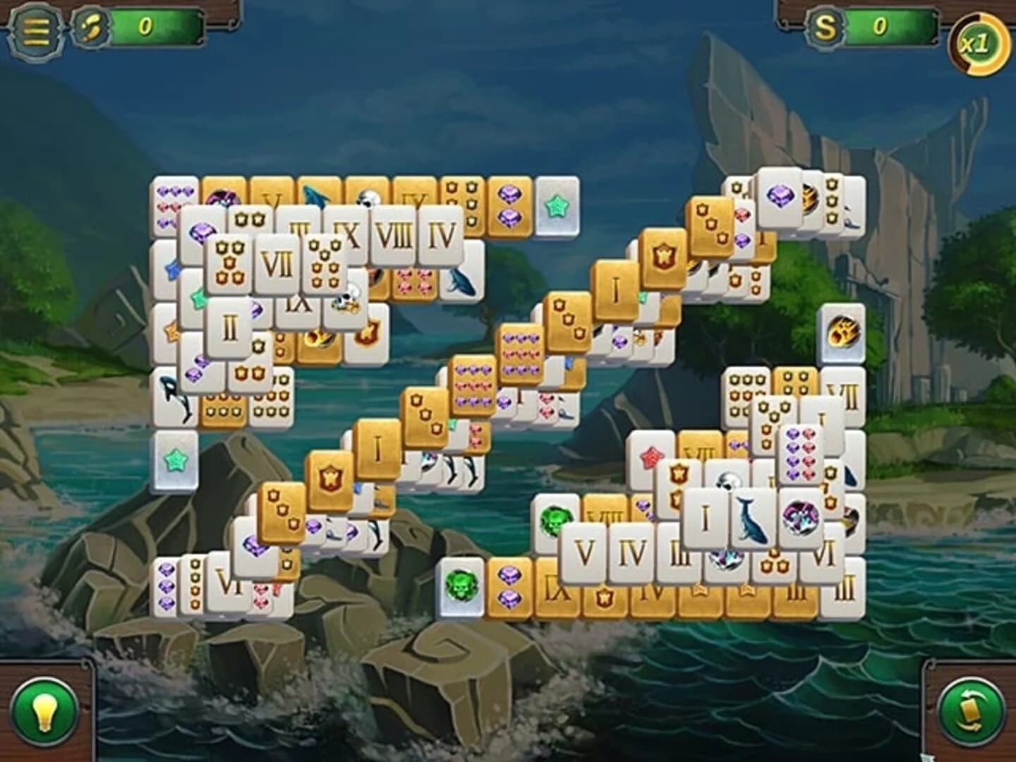 Mahjong Gold screenshot 1