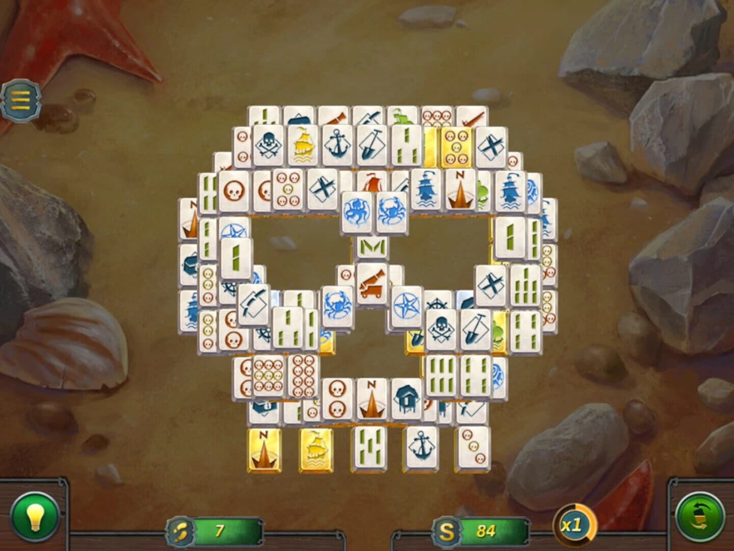 Mahjong Gold 2: Pirates Island screenshot 3