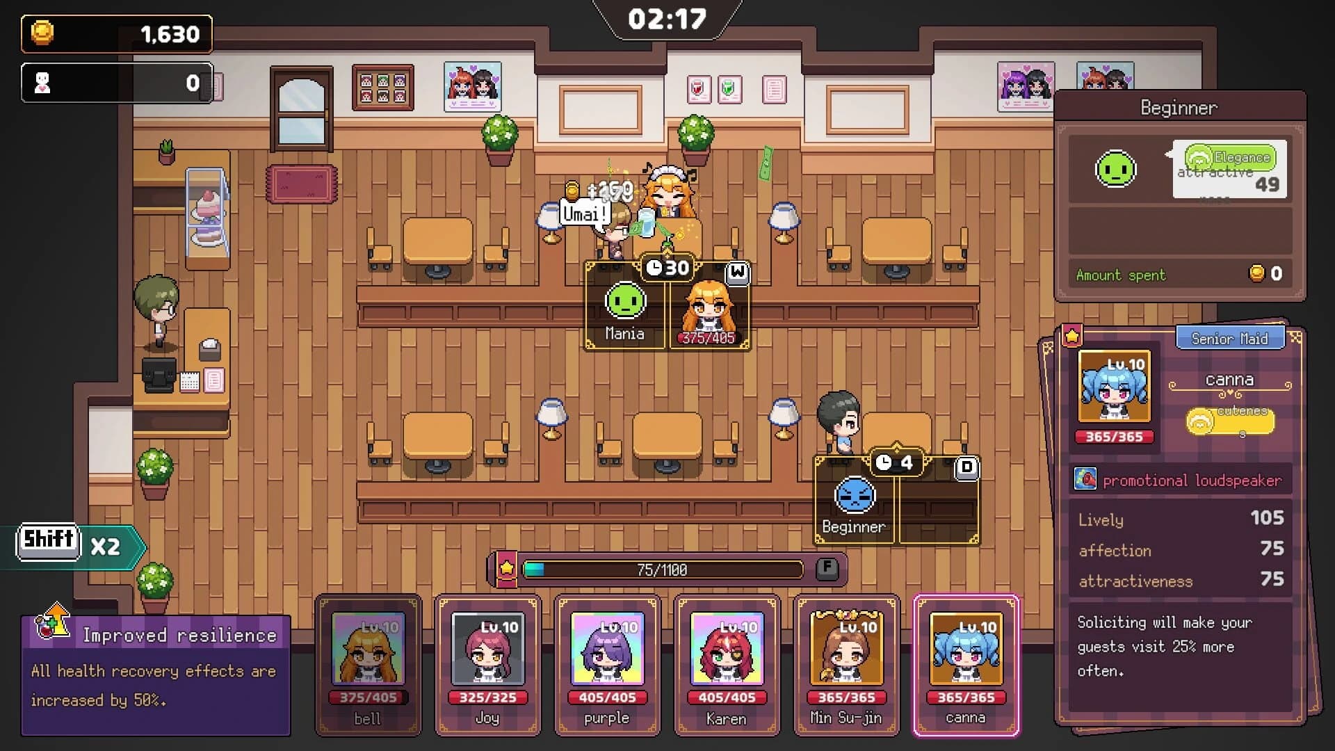 Maids of Storm screenshot 1