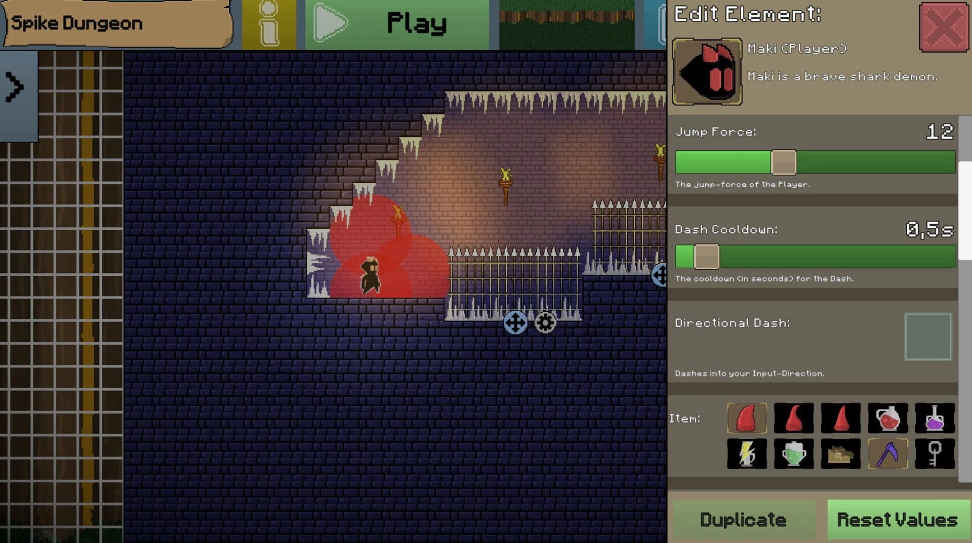 Makis Adventure: Level Editor screenshot 5
