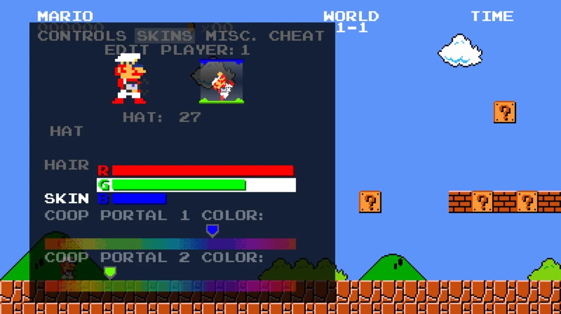 Mari0 screenshot 2