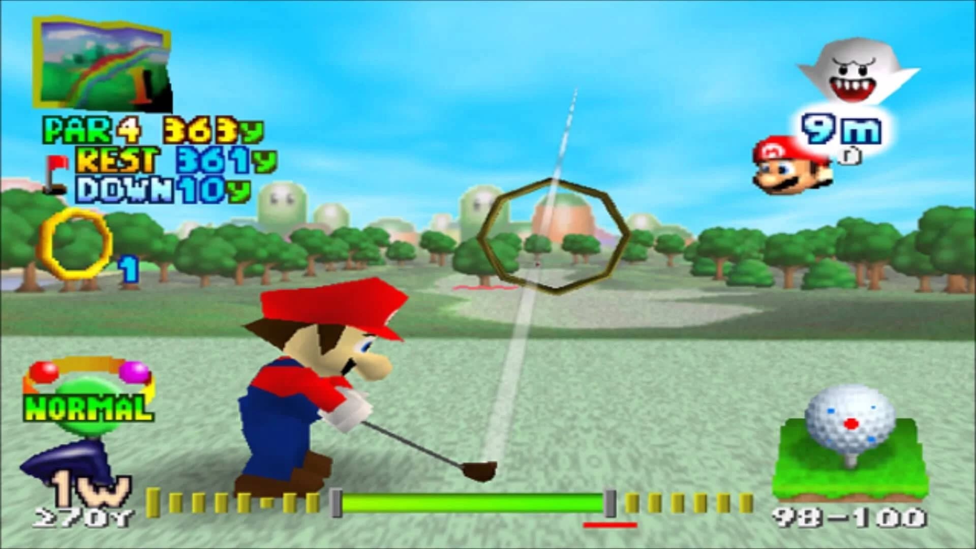 Mario Golf screenshot 2